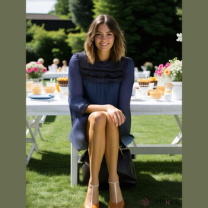 KATE SPADE NEW YORK Mock Neck Mini Dress Size M🎀